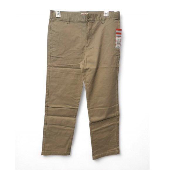 Cat & Jack Other - Bundle: 2 Pairs Cat & Jack Boys Uniform Pants • Size 14 Husky • Vintage Khaki